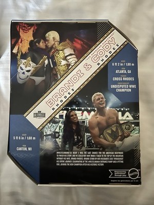 WWE Cody And Brandi Rhodes Ultimate Edition 2 Pack - Mattel