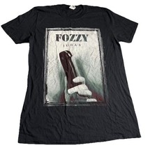 Rare FOZZY Judas Rising Tour 2018 T-shirt Excellent Condition Medium