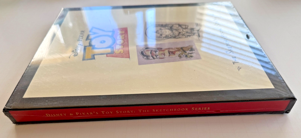 Disney PIXAR TOY STORY, THE SKETCH BOOK SERIES, New, Still Sealed 