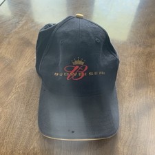 Budweiser Breweriana Black Hat Anheuser-Busch...