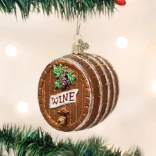 Old World Christmas - Wine Barrel - 32067
