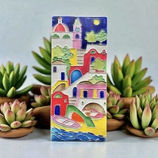 Italian Ceramic Tile/Plaque Made in Italy by LUCIANO SALERNO
