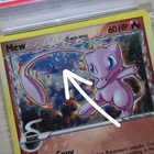 LOOKING SWIRL BLEED INVERTED ERROR 🌀💫 PSA 3 Mew 3/17 Pop Delta Pokemon Card