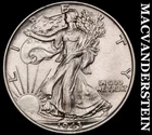 1943 Silver Walking Liberty Half Dollar - Scarce  High Grade  Lustrous  #i7641