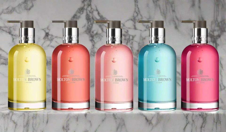 Molton Brown Liquid Hand Wash 200ml – Luxury Hand Soap Glass Bottles in 5 Scents - Image 2 of 2