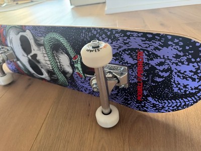 NEU Powell Peralta Komplett Skateboard 7,75 Skull & Snake Birch Black-purple
