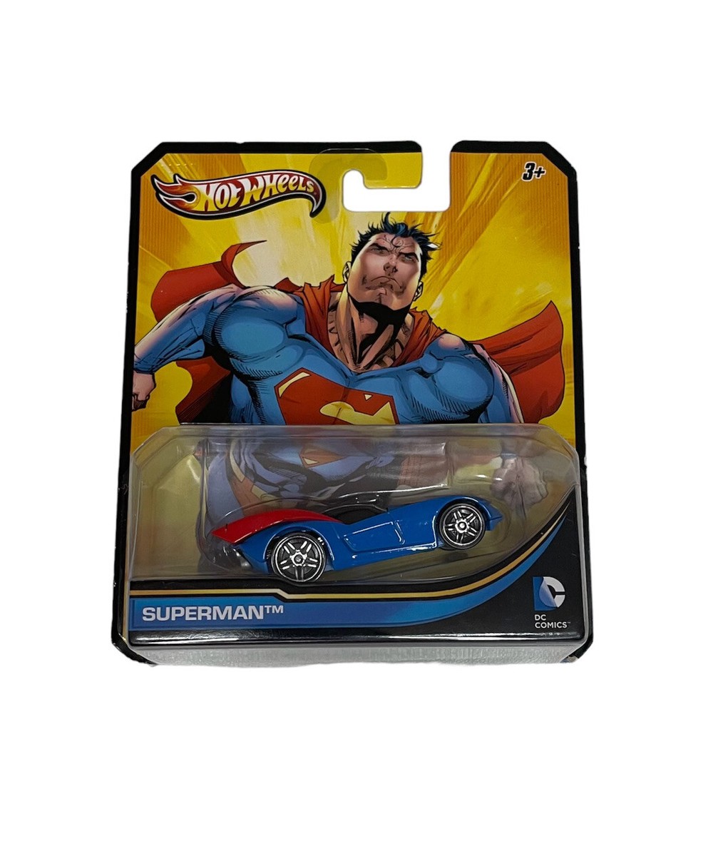 New In Package Hot Wheels DC Comics Superman 2012 Mattel Warner
