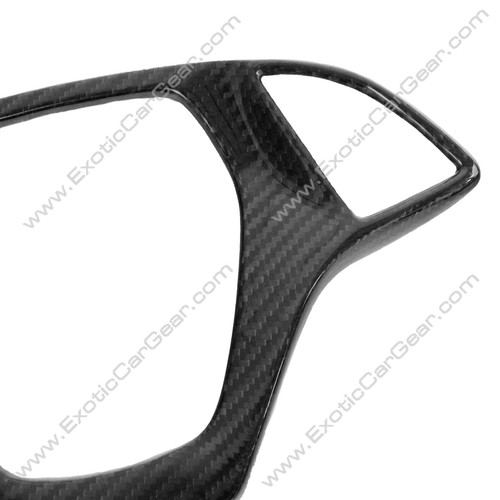 Borde de volante mate de fibra de carbono C7 Corvette - Imagen 2 de 2