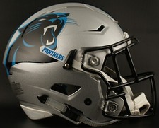 CAROLINA PANTHERS NFL Riddell SPEEDFLEX Authentic Gameday Football Helmet