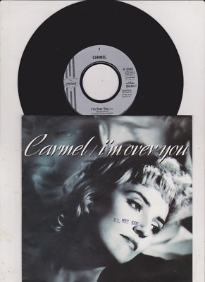  7'' - CARMEL - I´m Over You - MINT- mit product - fact  