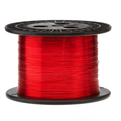 Xuulan Filo Magnetico For Avvolgimento Smaltato In Rame 1 8AWG 44AWG 39AWG 22AWG 0.0 Filo Rosso Da 8mm 0.41mm 0.12mm 0.3mm QA-1/155 For Induttori (Color : OD 0.14mm, Size : Weight 100g - Foto 5