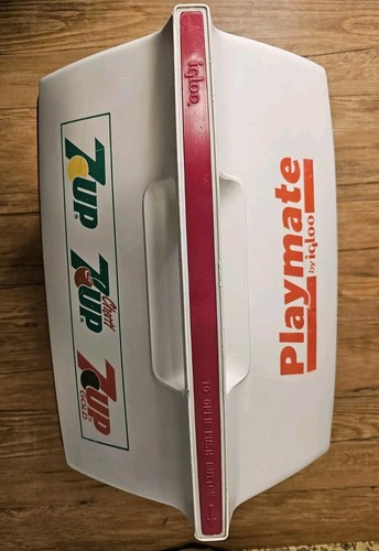 Rare Vintage 1988 Playmate Igloo 7 UP/Cherry 7UP/7UP Gold Cooler Collectible - Picture 6 of 6