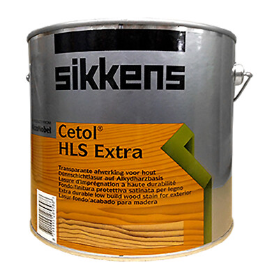 SIKKENS CETOL HLS EXTRA 2.5 LTR Dünnschichtlasur Holzschutzlasur Holzlasur