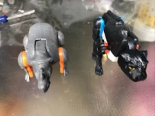 Vintage Transformers Beast Wars SHADOW PANTHER Rhino 1995 McDonalds Happymeal