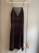 Mango Black Slip Dress - Size XS