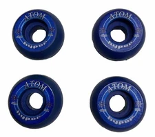 Hyper ATOM 4 pack [ 44mm 100A ] Skater Aggressive Inline Wheels Vintage New Blue