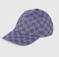 GUCCI GG CANVAS BASEBALL HAT. SIZE SMALL. Item 748475 4HG62 4468 New Authentic