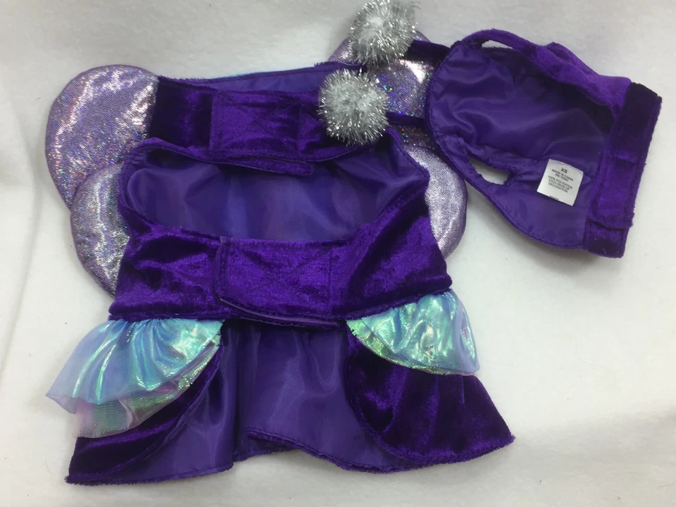 NWOT Ciao Ciao Purple Velour Butterfly Dog Costume XS Extra Small 25247 - Image 2 of 4