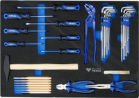 Ks Tools – Brilliant Einlage Mit Schraubendrehern, Zangen,Hammer, 39-Tlg.