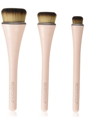 EcoTools 360 Ultimate Blend Makeup Brushes, For Cream & Stick 