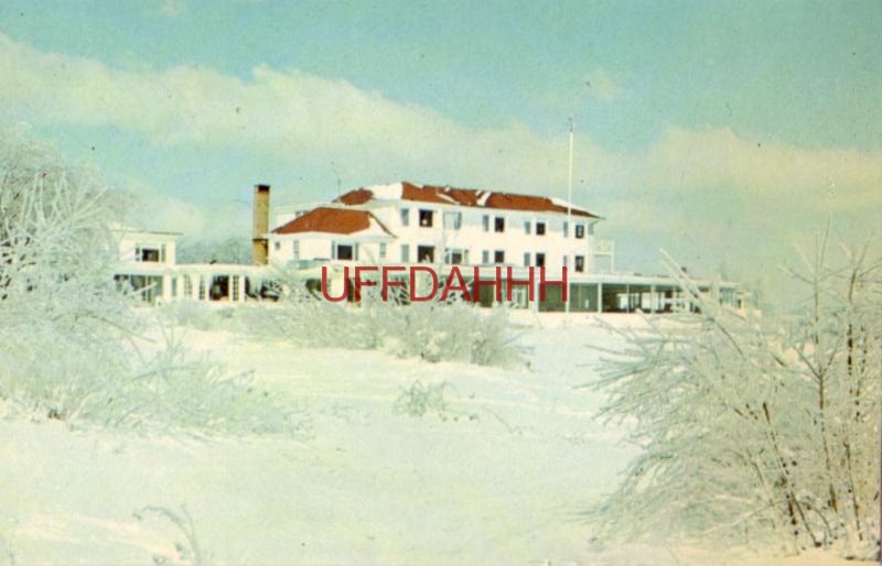 Beautiful winter scene at SHAWMUT INN, ON THE OCEANFRONT, KENNEBUNKPORT