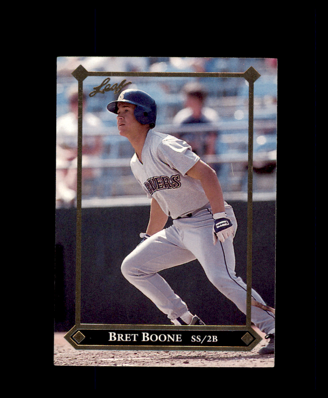 Bret Boone #BC-12 Baseball Cards 1992 Leaf Gold Rookies trading card — raw and PSA graded price guide