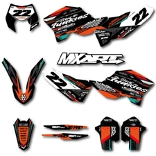 Custom sticker kit Wild style decals stickers fits KTM EXC 2008 - 2011 decals