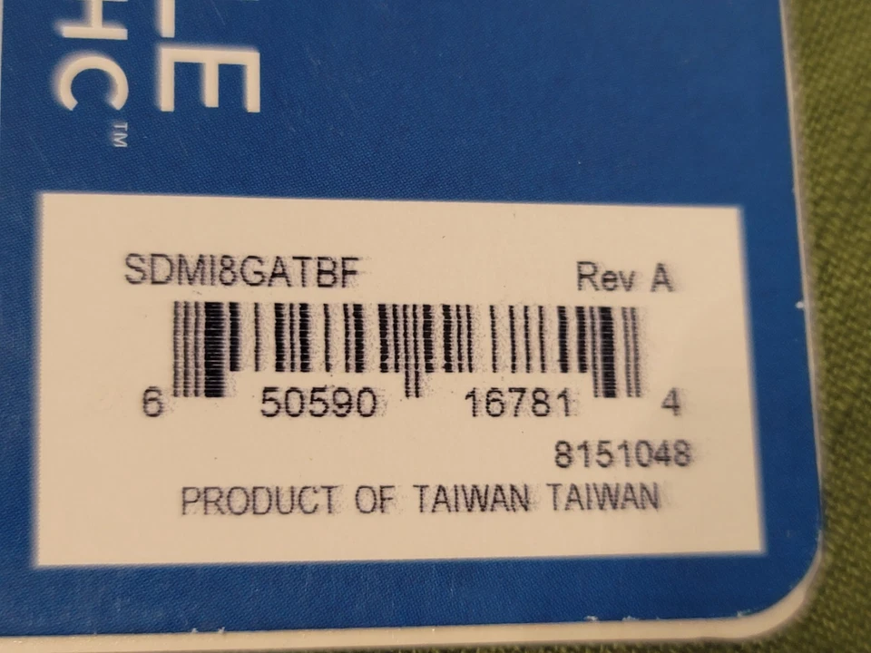 Lexar Mobile Micro SDHC 8 GB Class 10 NEW Sealed. - Image 3 of 3