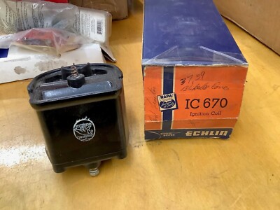 1939-1952 FORD TRUCK IGNITION COIL - ECHLIN# IC670- NEW
