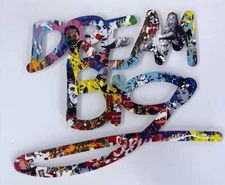 Yuvi Dream Big (Script) Sculpture Limited 1 Metal