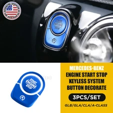 Mercedes GLA GLB CLA A Engine Start Stop Keyless Button Decorate Switch Cover