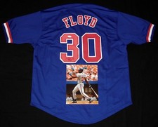 CLIFF FLOYD AUTOGRAPHED JERSEY (MONTREAL EXPOS) - JSA COA! + FREE SIGNED PHOTO!