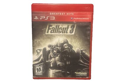 Fallout 3 (PS3) (Greatest Hits) With Booklet