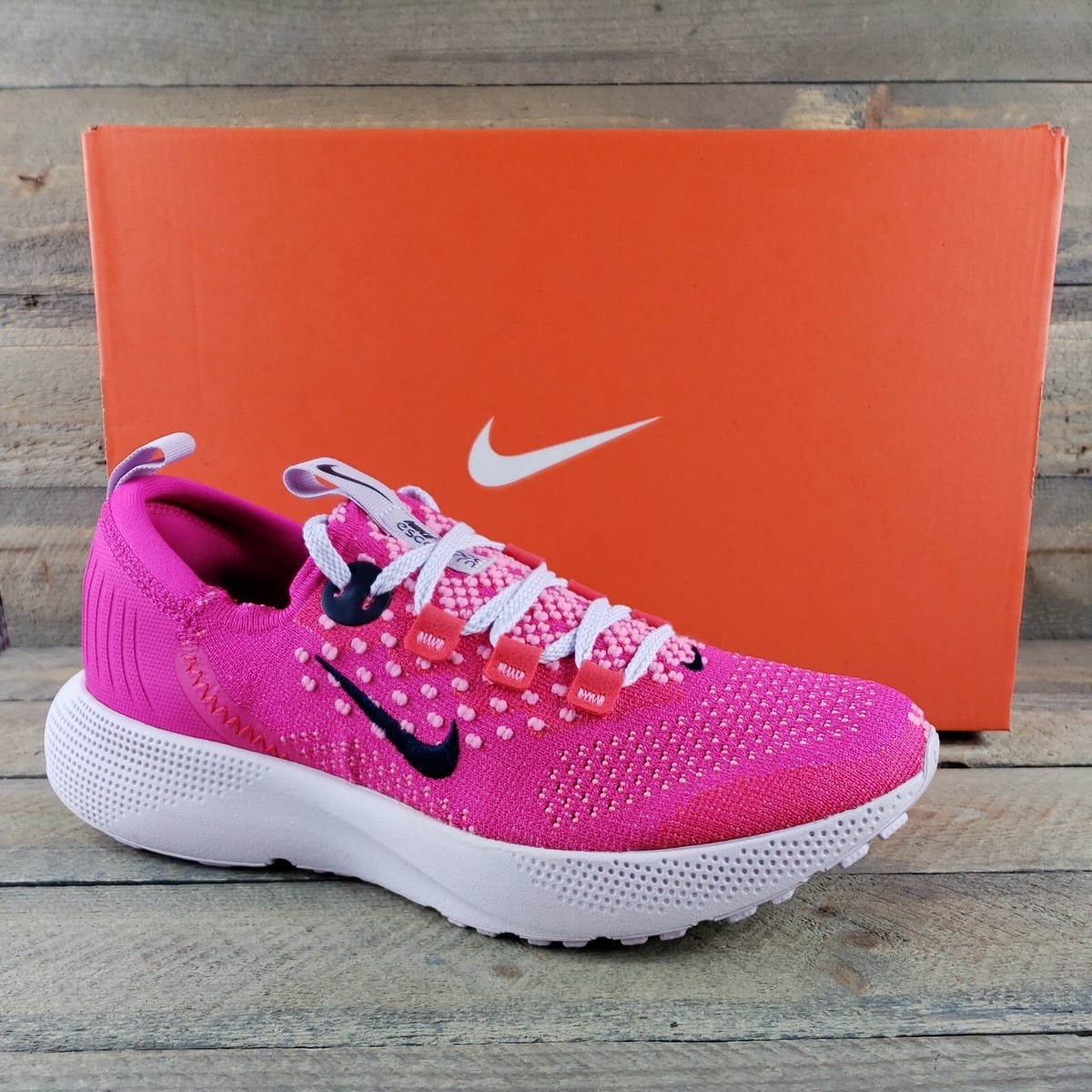 Nike React Escape Run Fkyknit Women's Running Shoes Pink