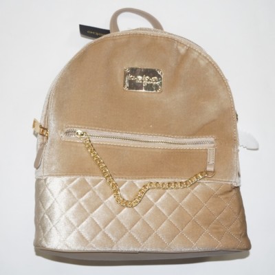 bebe gina mini backpack Petit Monaco Diaper Bag | Stone Grey 11 wide x 11 high x 6 deep bebe Women's Gina Velvet Backpack