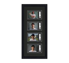 SGC Graded Card Frame Display Holds (4) Slabs Baseball, UV Protection (optional)