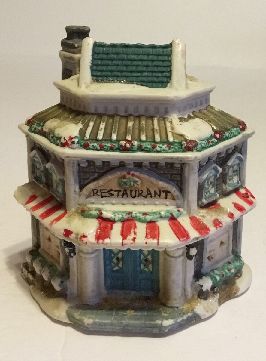 ク*ン様 希少　レアVilleroy&Boch ノスタルジックマーケット　クリス 2004 Cobblestone Corners Windham Heights Christmas Village