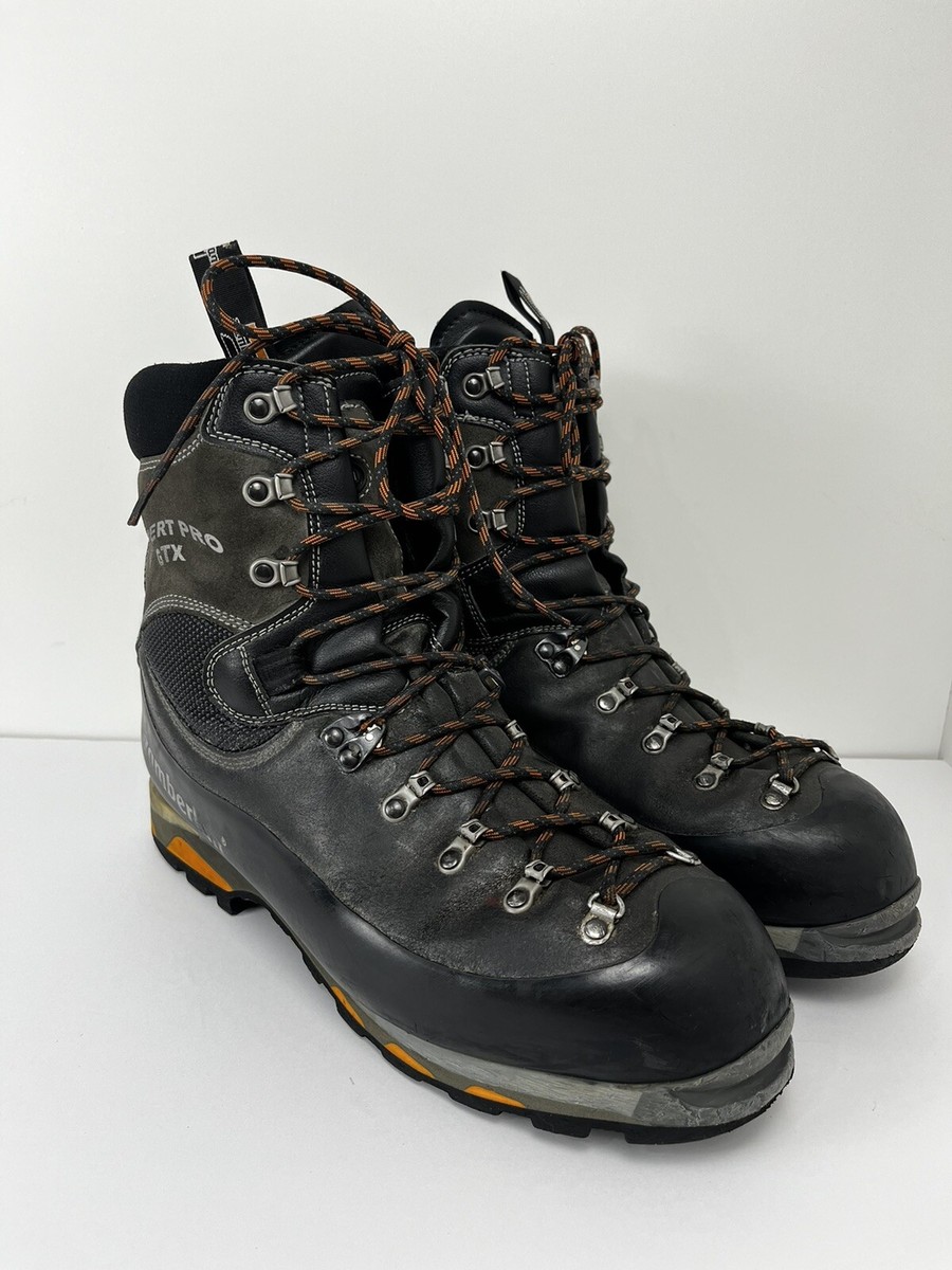 Zamberlan Expert Pro GTX Mountaineering Boots - Black Gray - US 