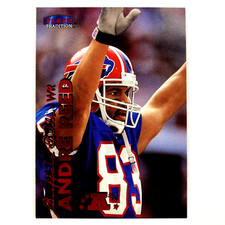 Andre Reed 1999 Fleer Tradition Card #143 NFL Buffalo Bills