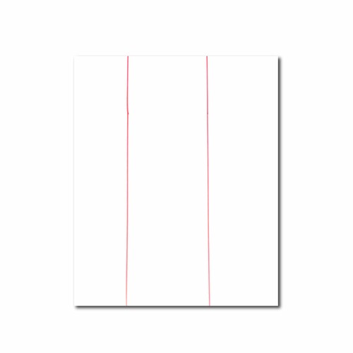 PAPEL DE TRANSFERENCIA PARA IMPRESIÓN POR INYECCIÓN DE TINTA PARA TELAS DOBLE LÍNEA ROJA - Imagen 2 de 3
