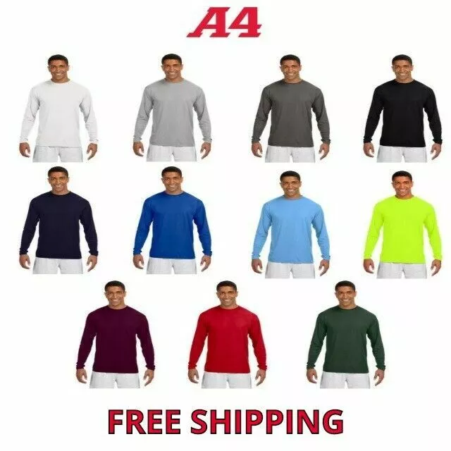 A4 long top sleeve dri fit
