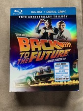 Back to the Future: 25th Anniversary Trilogy Blu-ray Disc, 2011, 3-Disc Set 