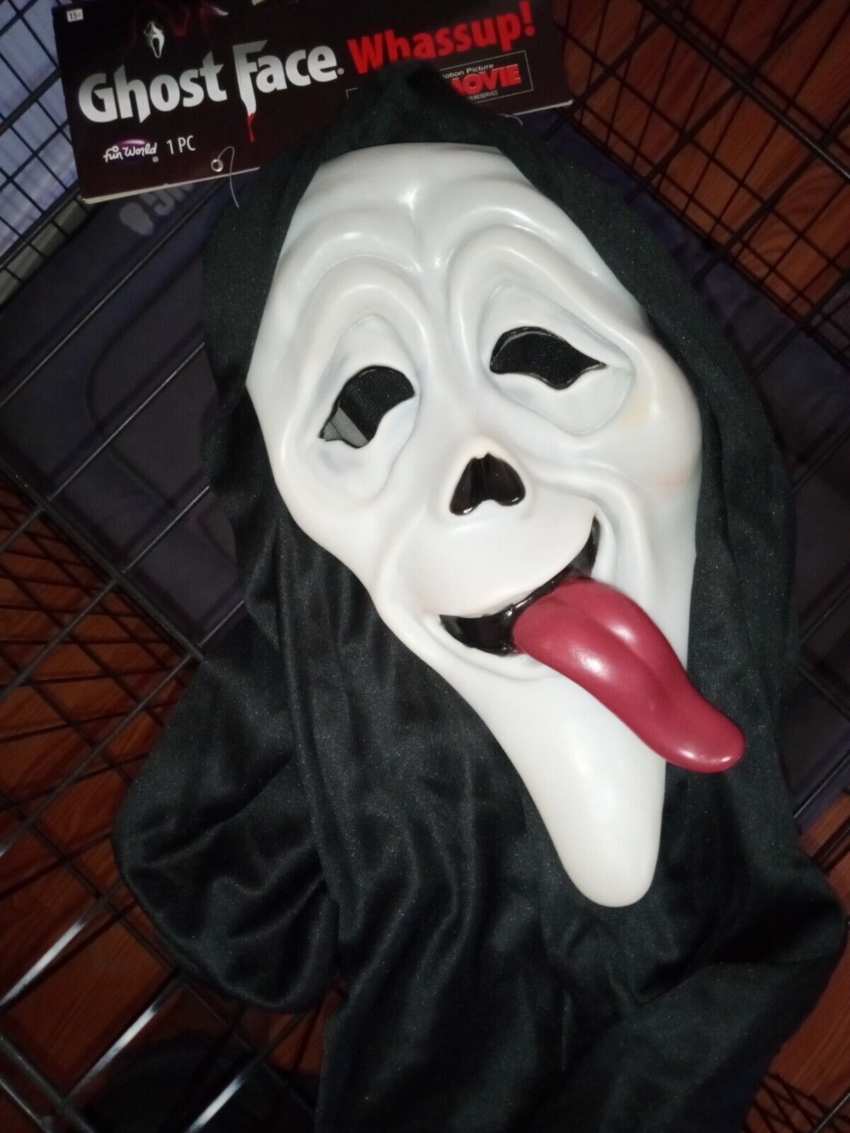 Scream Ghostface Scary Movie Whassup! Tongue Stoned Mask Wassup! Ghost Face  2022