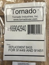 OEM Karcher Tornado Vacuum Bags CV-30 CV-38 # 69042940 6.904-294.0...NEW!