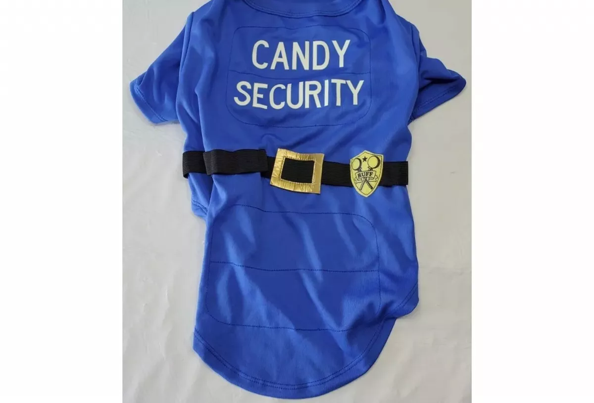 Dog security guard costume top