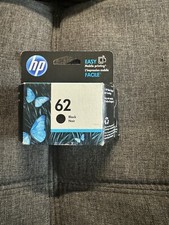 HP 62 Black Original Ink Cartridge, ~200 pages, C2P04AN#140 Exp 7/2017