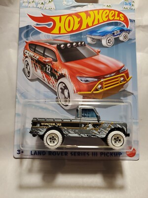 Hot Wheels Land Rover Series III Pickup Christmas Holiday 22