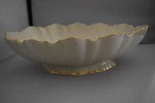 Lenox Symphony Oval Bowl – Ivory with 24K Gold – Medium