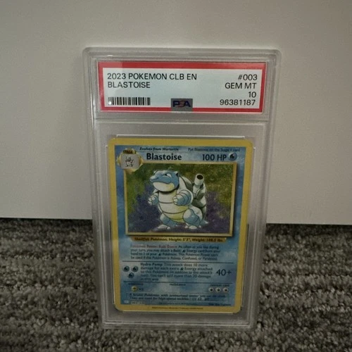 Blastoise 003/034 Trading Card Game Classic Holo PSA 10
