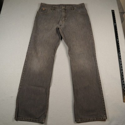 Alberto Jeans Mens 36x33 Grey Rock 4370 Denim Pants Cotton Casual Designer EU 54
